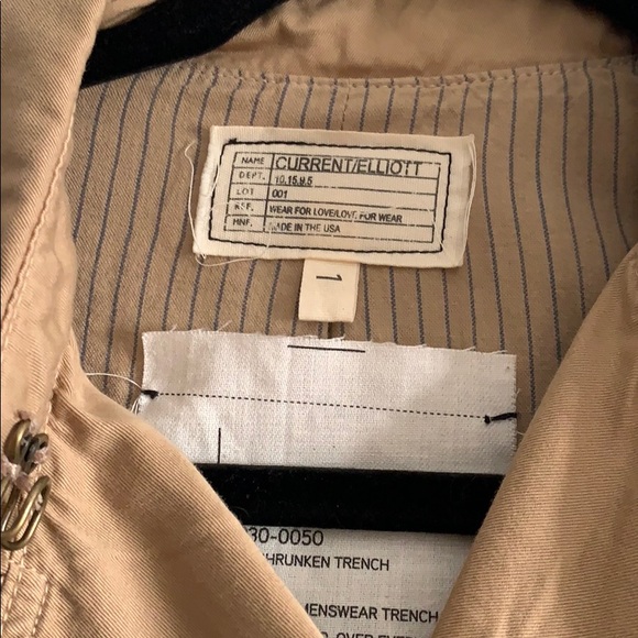 Current Elliot Shrunken Trench - Picture 4 of 8